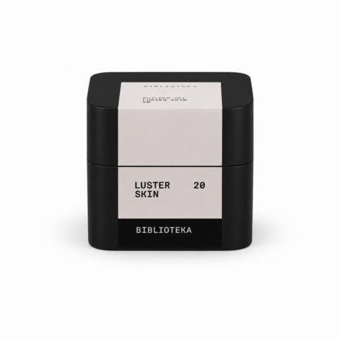 Гель моделирующий Biblioteka Builder Gel Luster №20 Skin Теплый беж с шиммером 30 мл