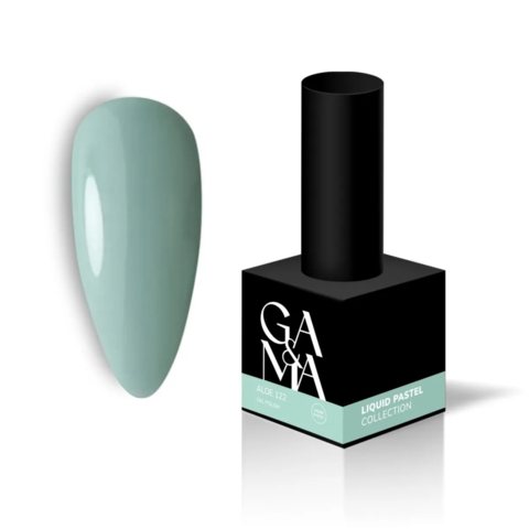 Гель-лак GA&MA Liquid pastel №122 Aloe 10 мл