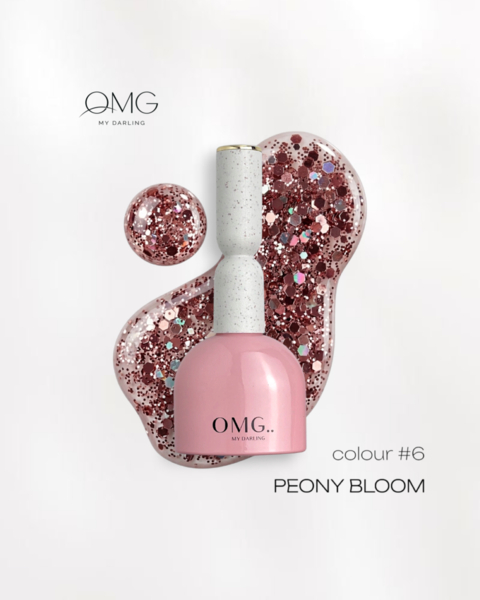 Гель-лак OMG..My Darling Peony Bloom № 6 10 мл