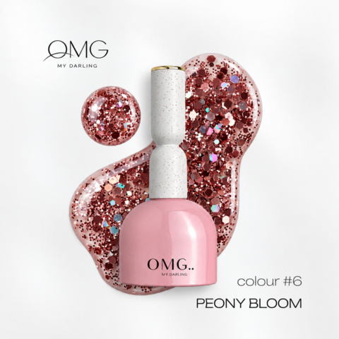 Гель-лак OMG..My Darling Peony Bloom № 6 10 мл