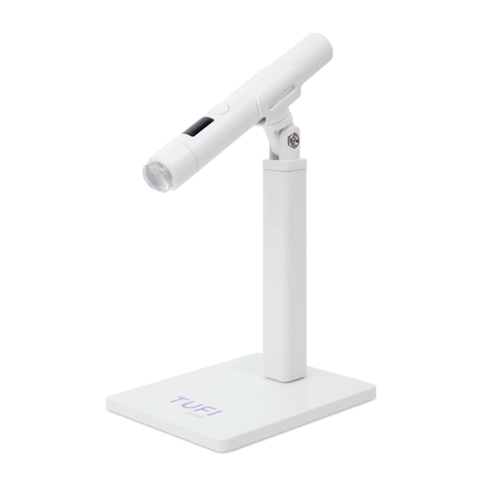 Ліхтарик для манікюру Tufi Profi UV LED портативний з таймером і акумулятором 3W білий