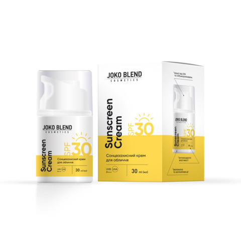 Крем сонцезахисний для обличчя Joko Blend  SPF 30  30 мл