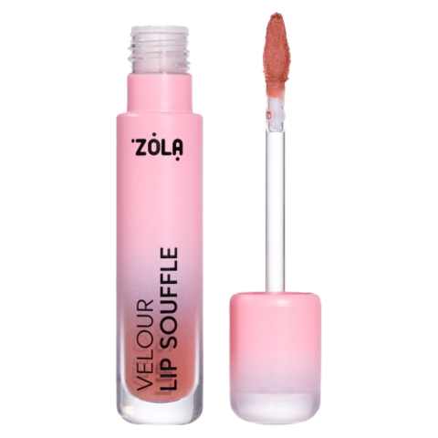Помада матовая бархатная Zola Lip Souffle 02 Rosewood