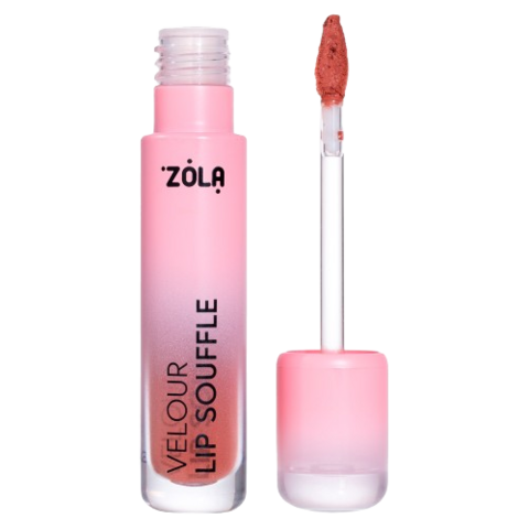 Помада матовая бархатная Zola Lip Souffle 03 Toffee