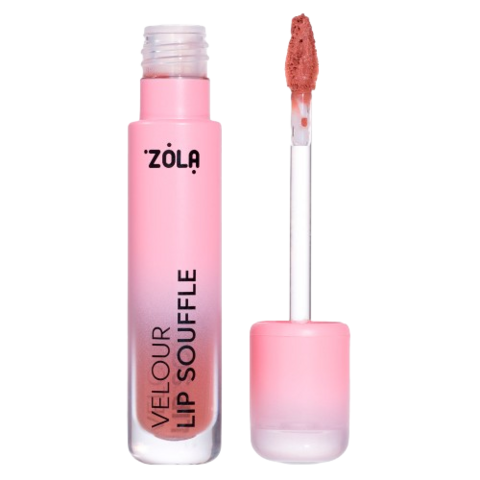 Помада матовая бархатная Zola Lip Souffle 04 Nude Haze