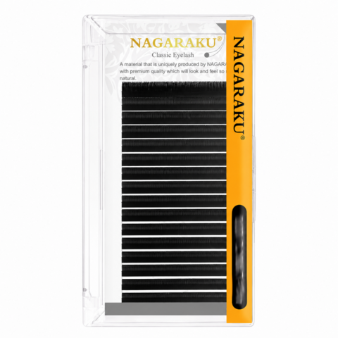 Вії Nagaraku New чорні C 0.05 9 мм