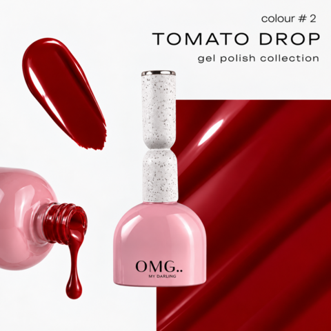 Гель-лак OMG..My Darling Tomato Drop №2 10 мл