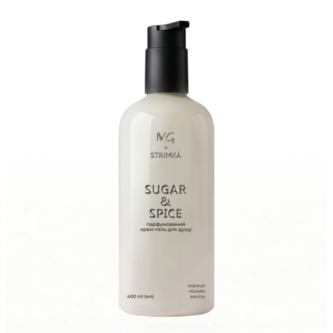 Крем-гель для душа парфумований MG & Strimka Sugar & Spice 400 мл