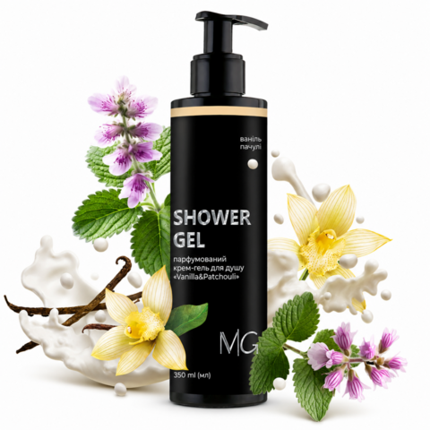 Крем-гель для душа парфумований MG Vanilla & Patchouli 350 мл