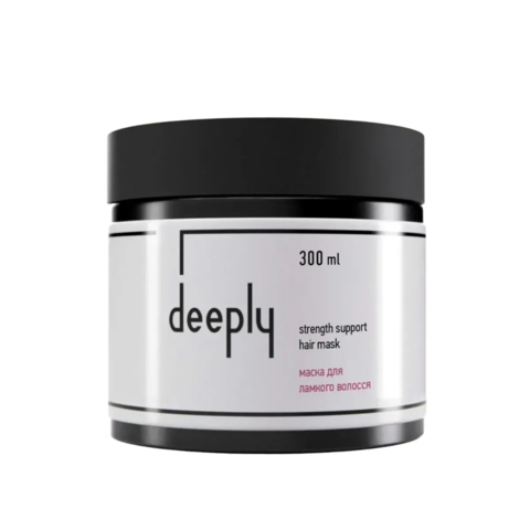 Macка для ламкого волосся Deeply Strength Support Hair Mask 300 мл