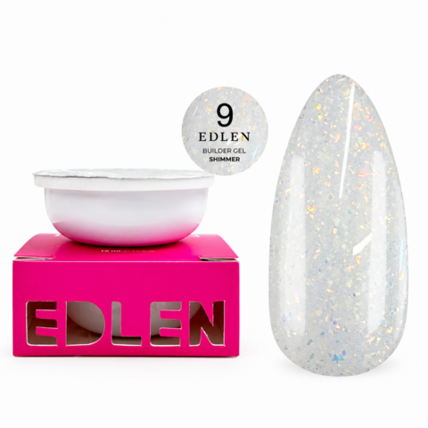 Гель моделюючий Edlen Shimmer №09 (змінний картридж) 15 мл