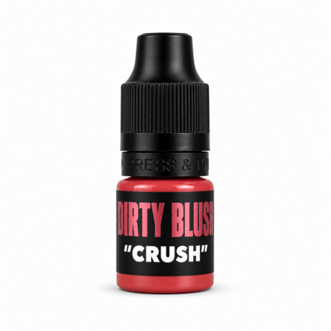 Пигмент для перманентного макияжа минеральный губ The Mineral Lips Dirty blush Crush 6мл