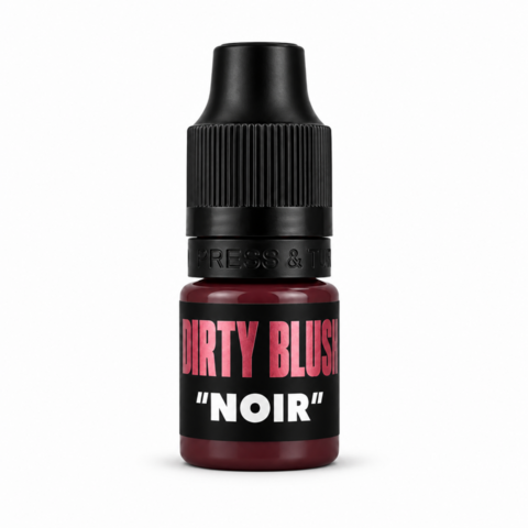 Пигмент для перманентного макияжа минеральный губ The Mineral Lips Dirty blush Noir 6мл