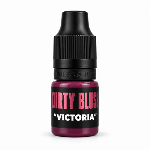 Пигмент для перманентного макияжа минеральный губ The Mineral Lips Dirty blush Victoria 6мл