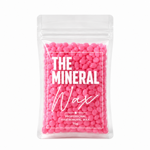 Віск для депіляції у гранулах The Mineral Wax Pink Rose 70 г