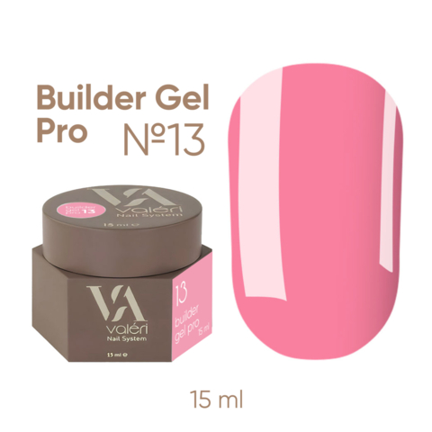 Гель моделюючий Valeri Builder Gel Pro (new collection) №13 15 мл