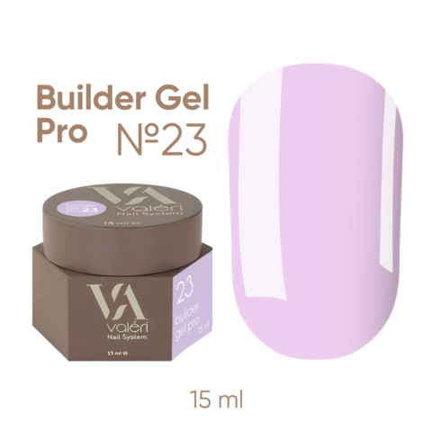 Гель моделирующий Valeri Builder Gel Pro (new collection) №23 15 мл