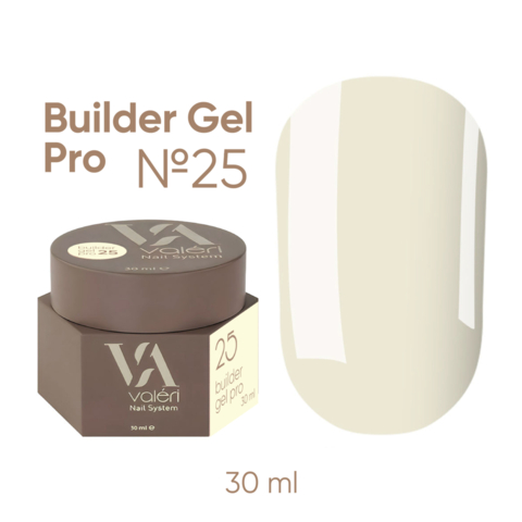 Гель моделирующий Valeri Builder Gel Pro (new collection) №25 30 мл