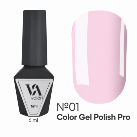 Гель-лак Valeri Color Pro (new collection) №01 6 мл