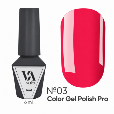 Гель-лак Valeri Color Pro (new collection) №03 6 мл