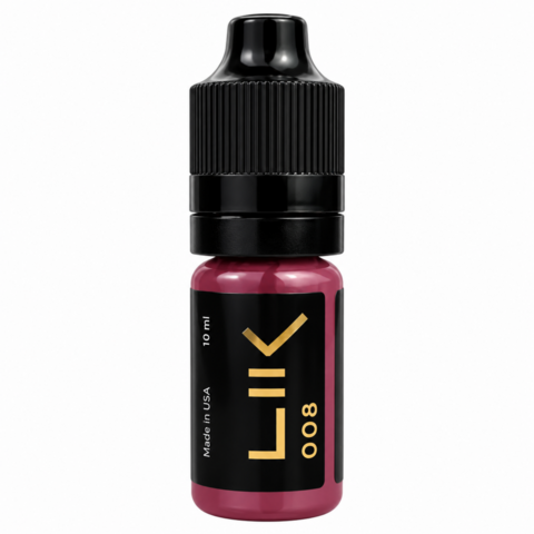 Пігмент Lik Lips 008 Dirty pink для перманентного макіяжу, 10 мл