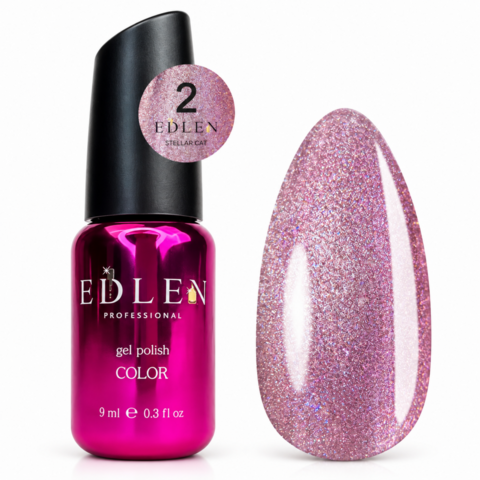 Гель-лак Edlen Stellar Cat №02 9 мл