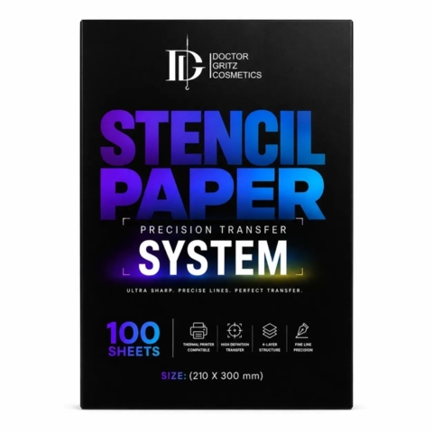 Папір трансферний універсальний Dr.Gritz Stencil Paper, 100 шт/уп