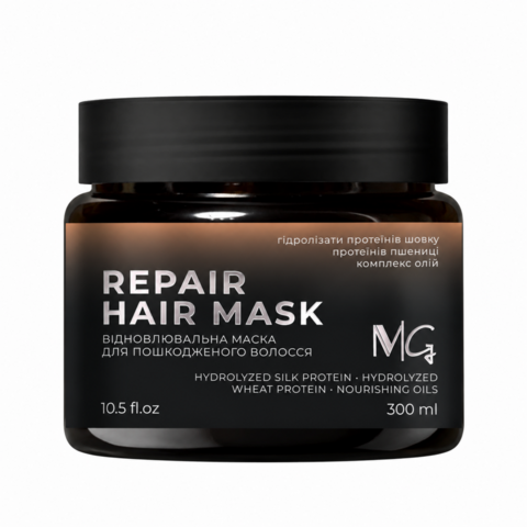 Маска відновлювальна для пошкодженого волосся MG REPAIR HAIR MASK 300 мл