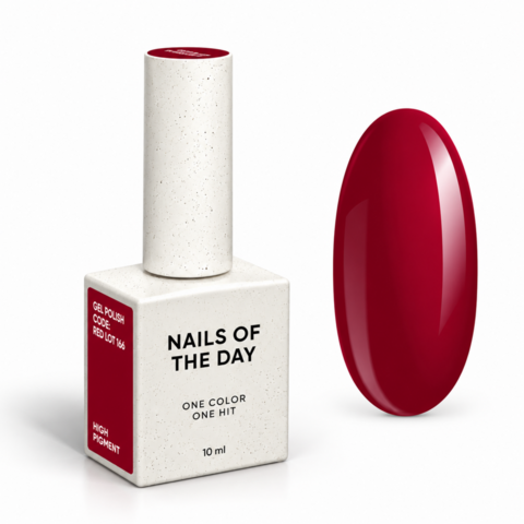 Гель-лак Nails Of The Day Wine Merlot №166 10 мл