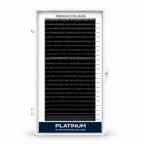 Вії Platinum чорні 24 ліній CC 0.085 9 мм
