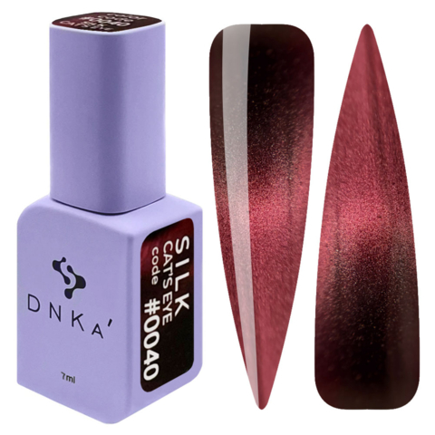 Гель-лак DNKa Silk Cat`s Eye №040 7 мл