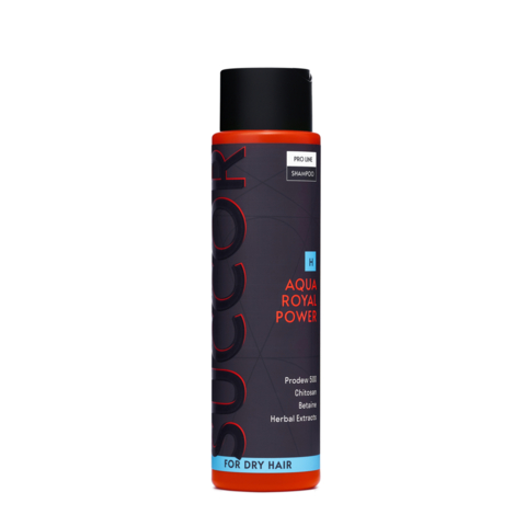 Шампунь зволожуючий для сухого волосся Succor Aqua royal power Shampoo 400 мл