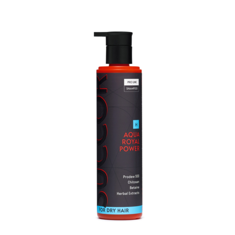 Шампунь зволожуючий для сухого волосся Succor Aqua royal power Shampoo 250 мл