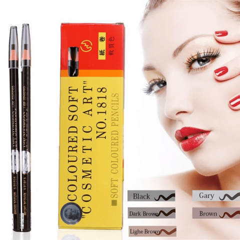 Олівець для татуажу брів Cosmetic art 1818-15 світло-коричневий