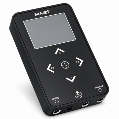 Блок живлення для тату машин Mast Touch Power P1118, чорний