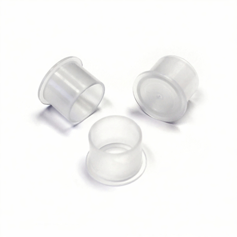 Ковпачки (капси) під пігмент пластикові з плоскою основою M1 13x11 мм (100 шт/уп)