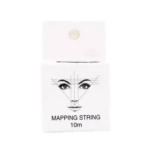 Нитка для розмітки брів 10 м, біла