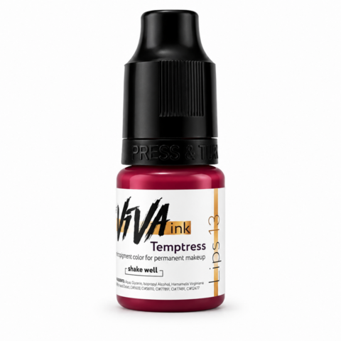 Пигмент Viva Lips 13 Temptress для перманентного макияжа 6 мл