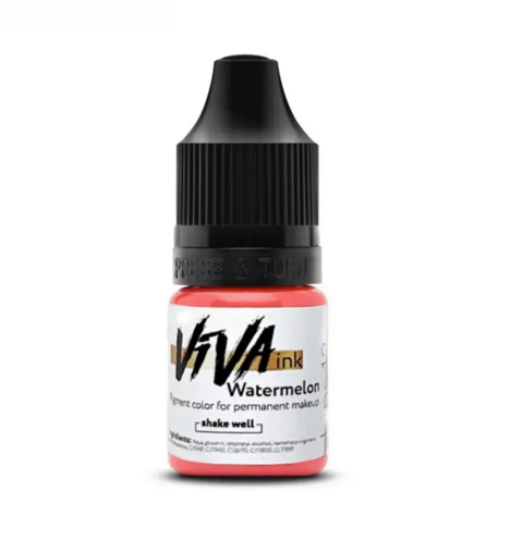 Пігмент Viva Lips 12 Watermelon для перманентного макіяжу, 6мл