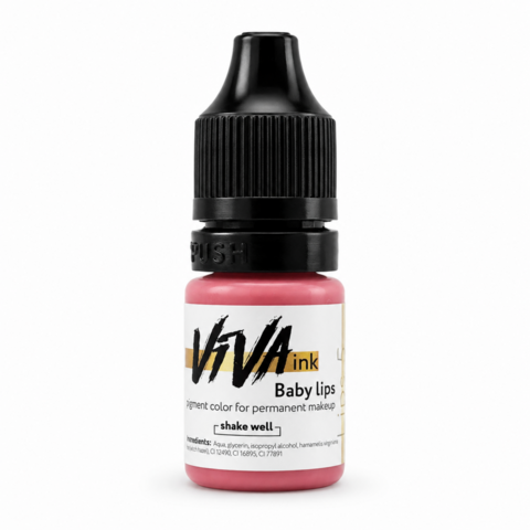 Пигмент Viva Lips 5 Baby Lips для перманентного макияжа 6 мл