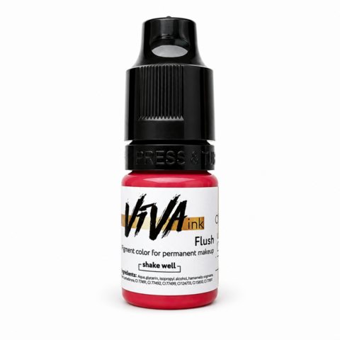 Пігмент Viva Lips 8 Flush для перманентного макіяжу 6 мл