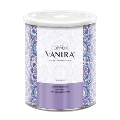 Віск ItalWax Vanira у банці 800 мл, лаванда