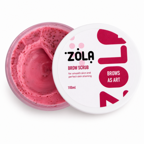 Скраб для брів Zola, 100 мл