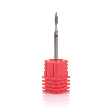 Фреза алмазна Полум'я 2.1 мм, червона F
