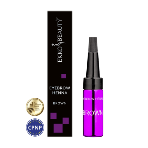 Хна для брів Ekko Beauty Brown, 5 мл