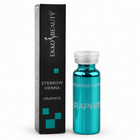 Хна для бровей Ekkobeauty Graphite, 5 мл