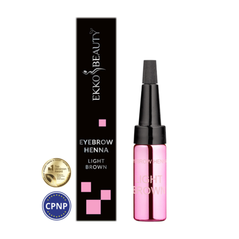 Хна для брів Ekko Beauty Light Brown, 5 мл
