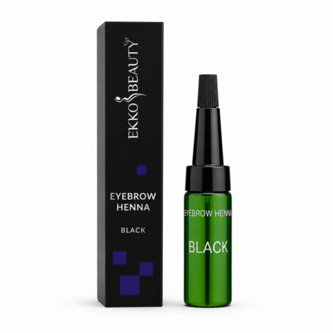 Хна для бровей Ekko Beauty Black, 5 мл