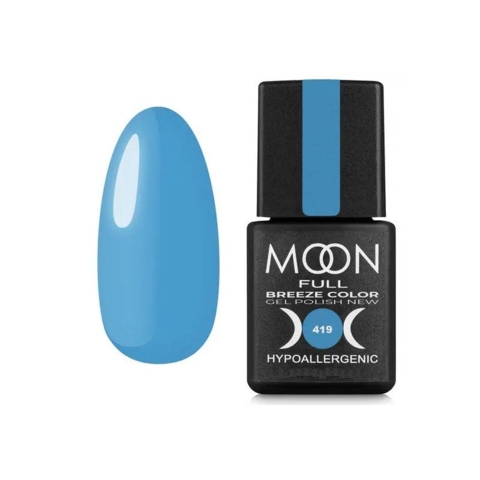 Гель-лак Moon Full Breeze color №419, 8 мл