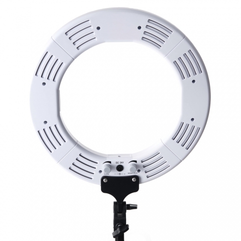 Лампа кільцева LED 34,5 см 60W, біла